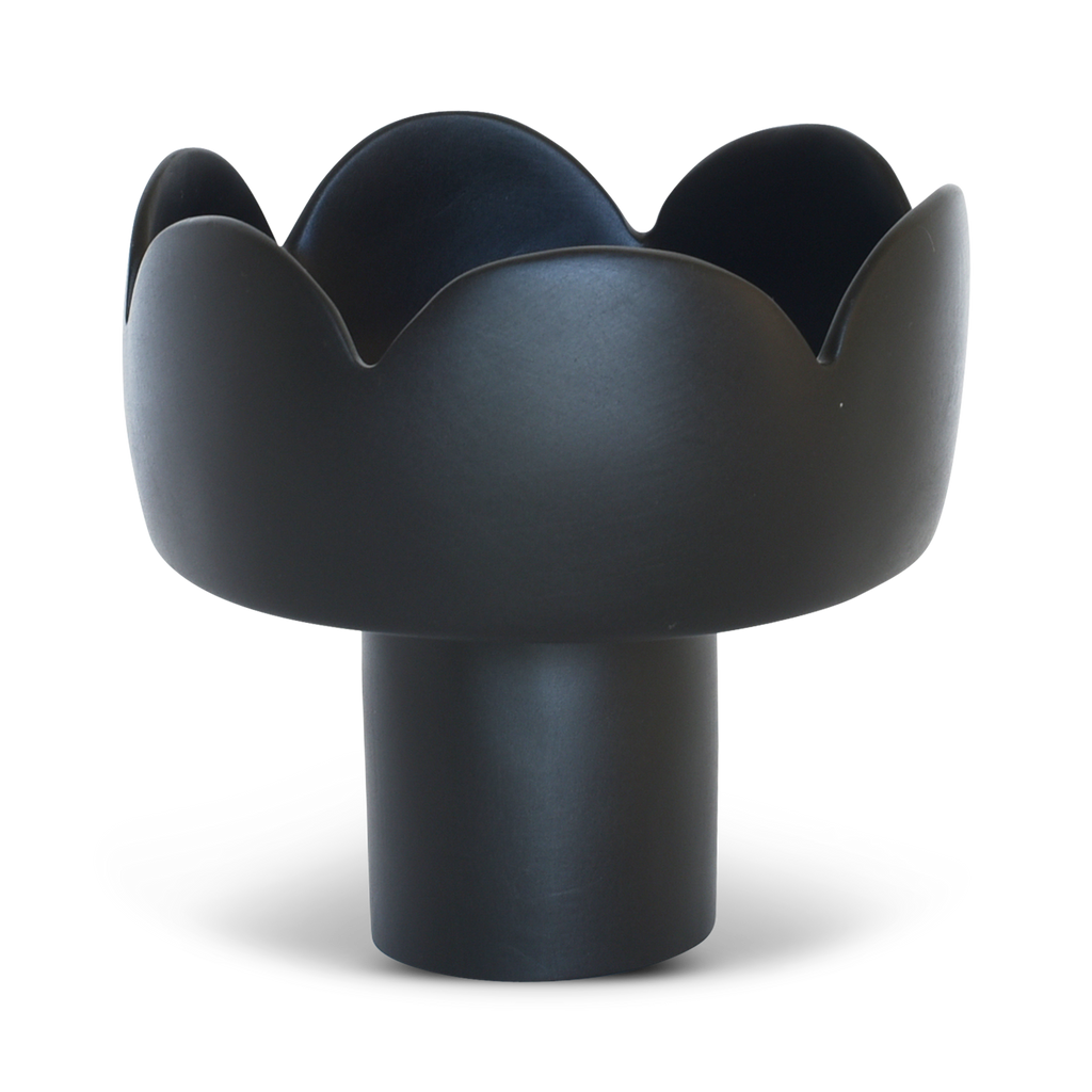 FLEUR Medium Footed Bowl