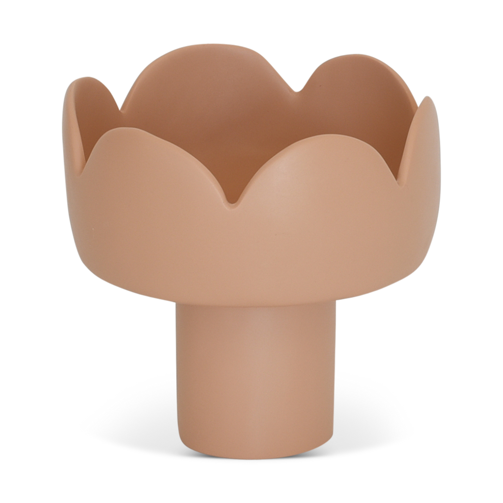 FLEUR Medium Footed Bowl