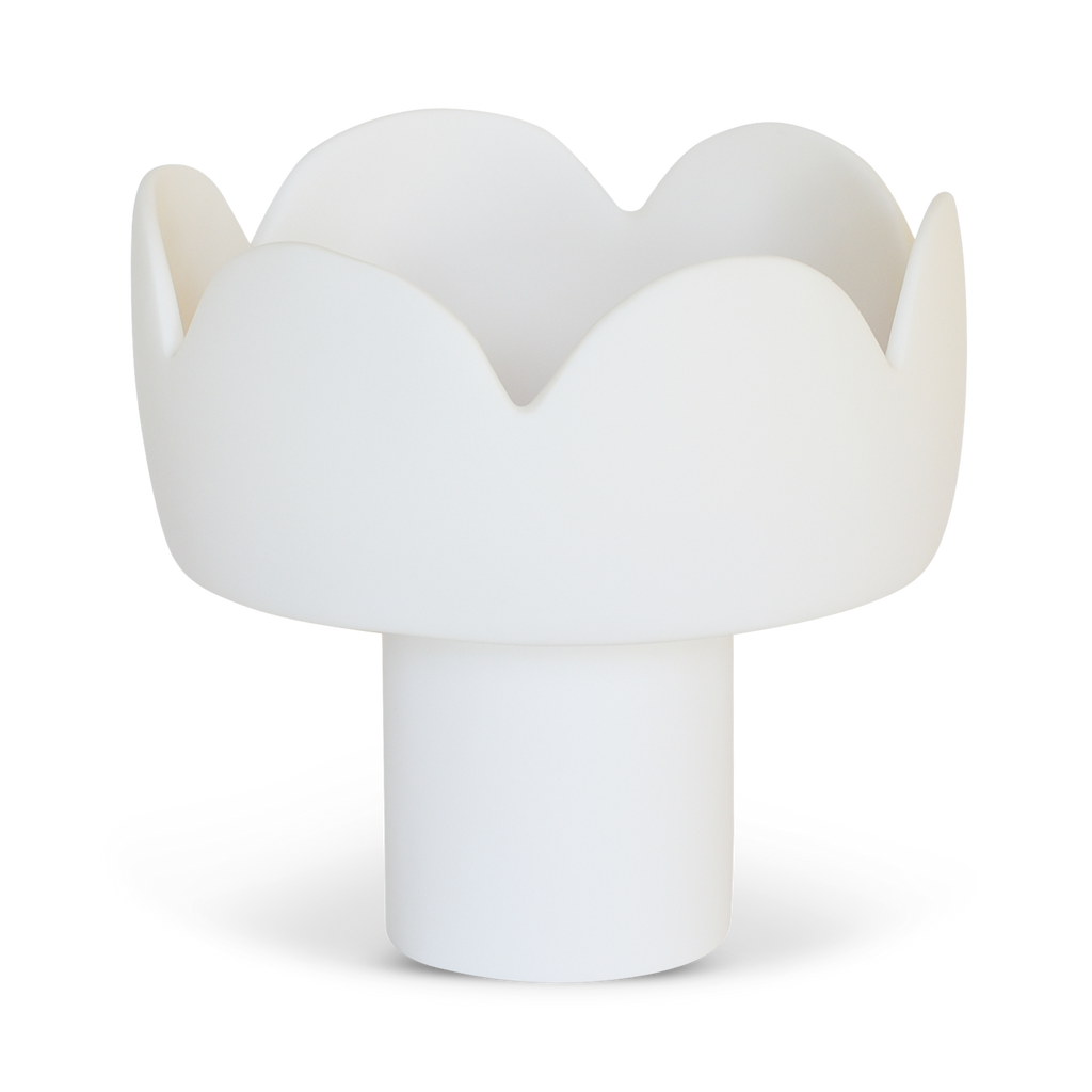 FLEUR Medium Footed Bowl