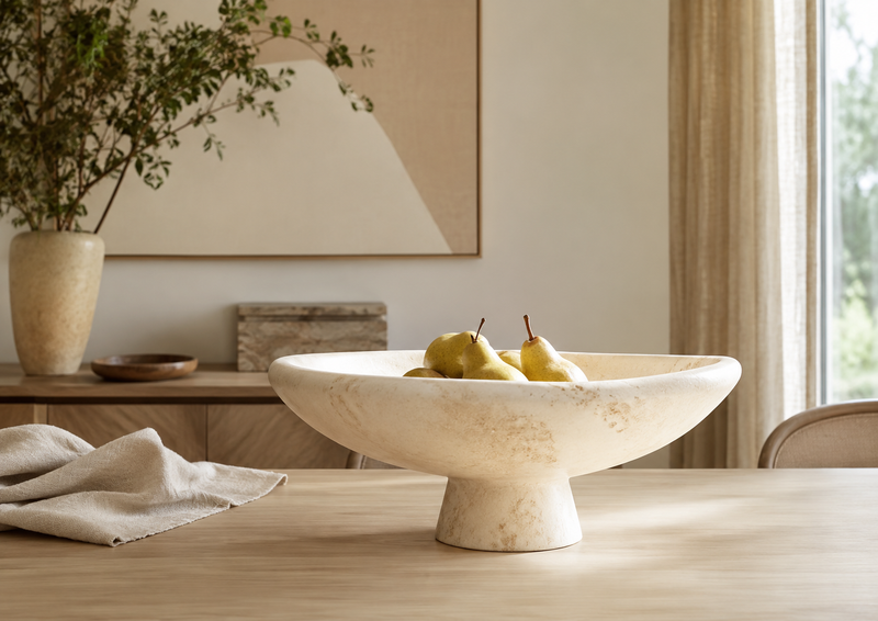 How to Style a Pedestal Bowl: 8 Ways Designers Use Them