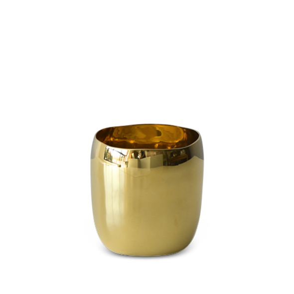 CUADRADO Petite Vessel in Brass