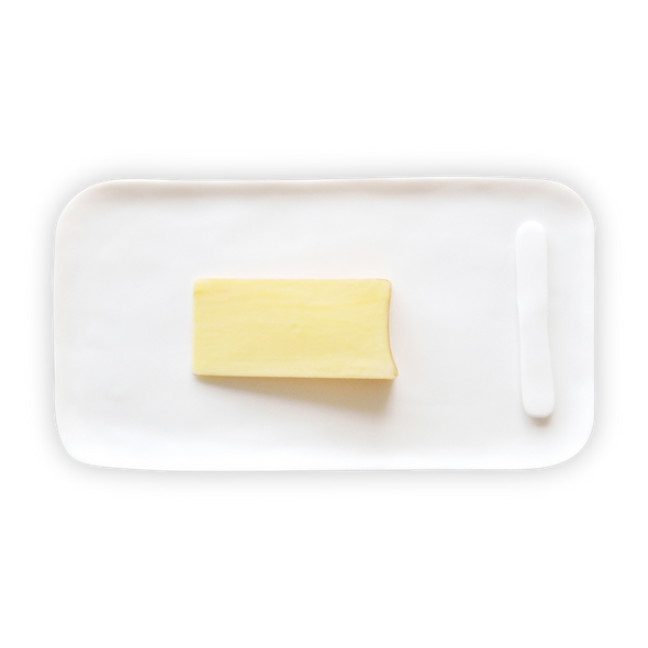 SCULPT Large Serving Board with Cheese Spreader