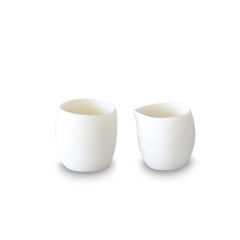 SCULPT Small Creamer & Sugar Set