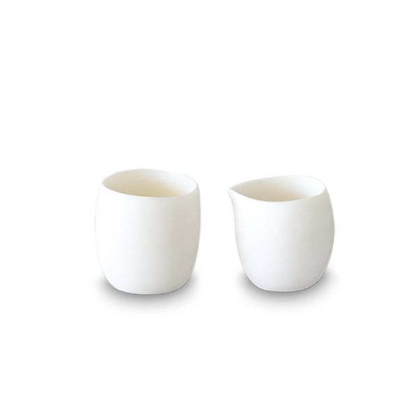 SCULPT Small Creamer & Sugar Set