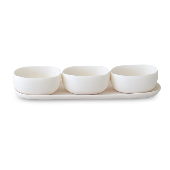 CUADRADO Serving Bowl Trio