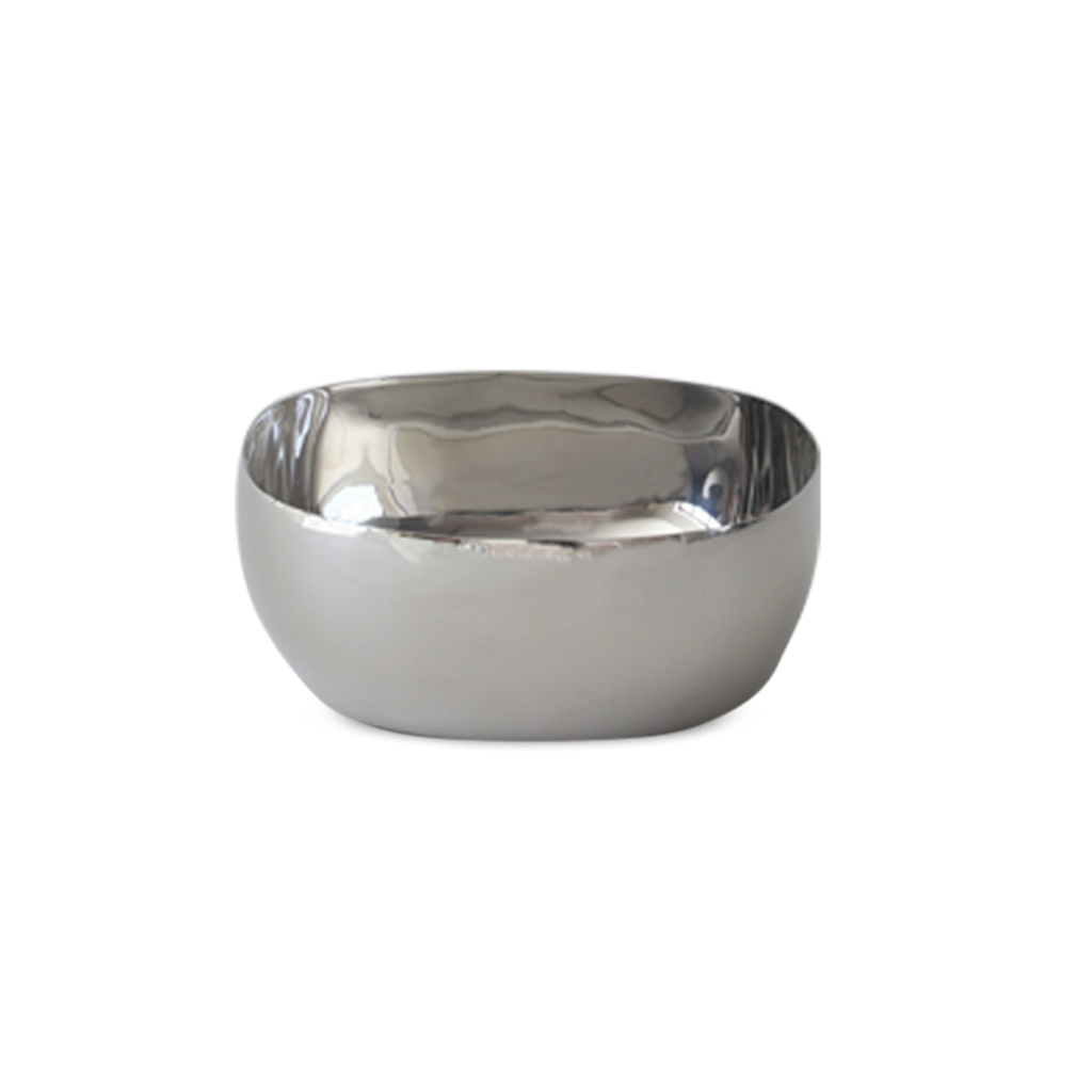 CUADRADO Large Bowl in Stainless Steel