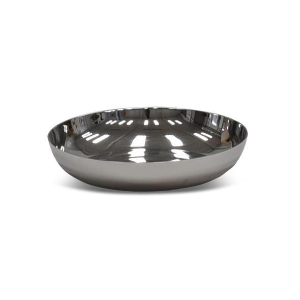 MODERN Small Plate in Stainless Steel